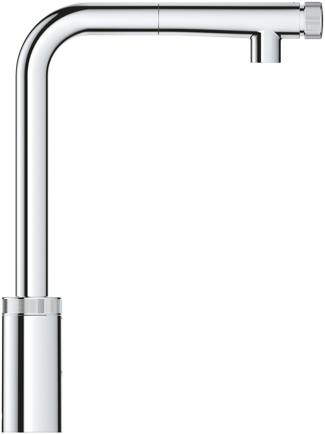 Смеситель для кухни (мойки) Grohe 31613000, поворотно-нажимной