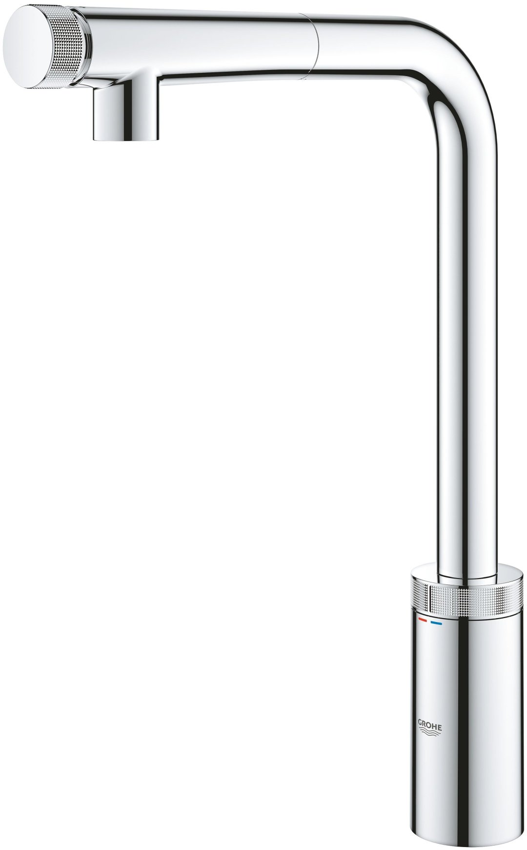 Смеситель для кухни (мойки) Grohe 31613000, поворотно-нажимной