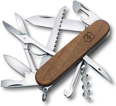 Нож Victorinox Huntsman Wood 1.3711.63 коричневый купить,NaN