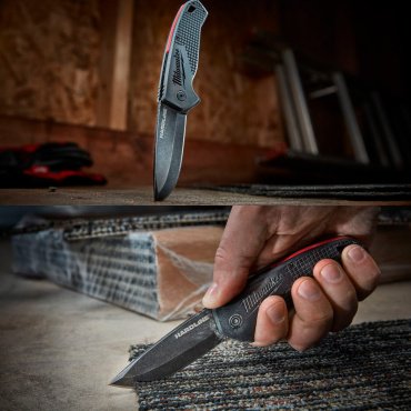 Нож Milwaukee HardLine 48221994 черный