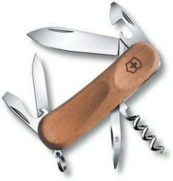 Нож Victorinox Evolution Wood 10 2.3801.63 коричневый