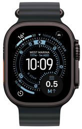 Смарт-часы Apple Watch Ultra 3 GPS + Cellular 49mm MF0J4Q Black Titanium Case with Black Ocean Band