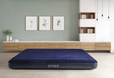 Кровать Intex 64759, 203x152x25 см, насос отсутствует