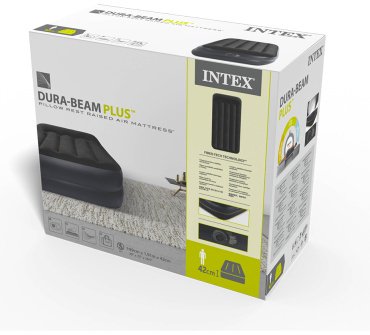 Матрас Intex 64122ND, 199x99x42 см, насос встроенный