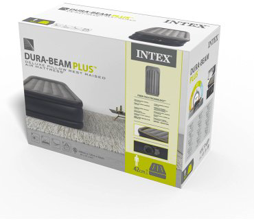 Матрас Intex 64132ND, 191x99x22 см, насос встроенный