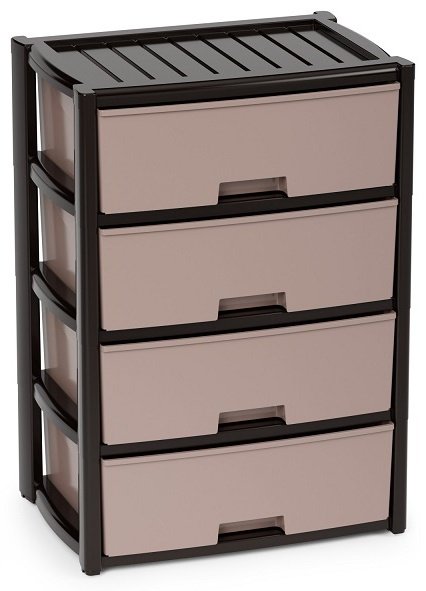 Комод пластиковый Альтернатива М8761 56х81х39 см купить,NaN