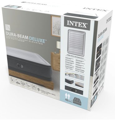 Матрас Intex 64414ND, 152x203x46 см, насос отсутствует купить,NaN