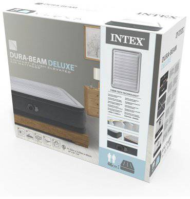 Матрас Intex 64414ND, 152x203x46 см, насос отсутствует купить,NaN