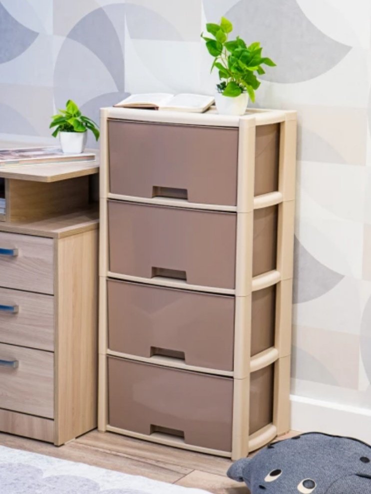 Комод пластиковый Альтернатива 740030 47.5х94х30 см купить,NaN