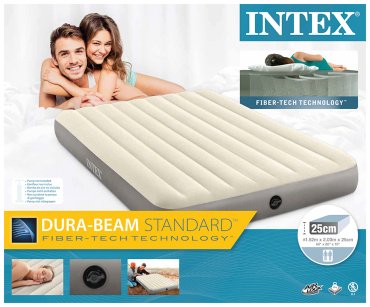 Матрас Intex 64103, 203x152x25 см, насос отсутствует купить,NaN