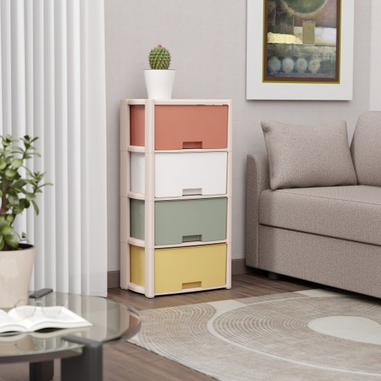 Комод пластиковый LifeGoods.kz LG34927 48х94х30 см купить,NaN