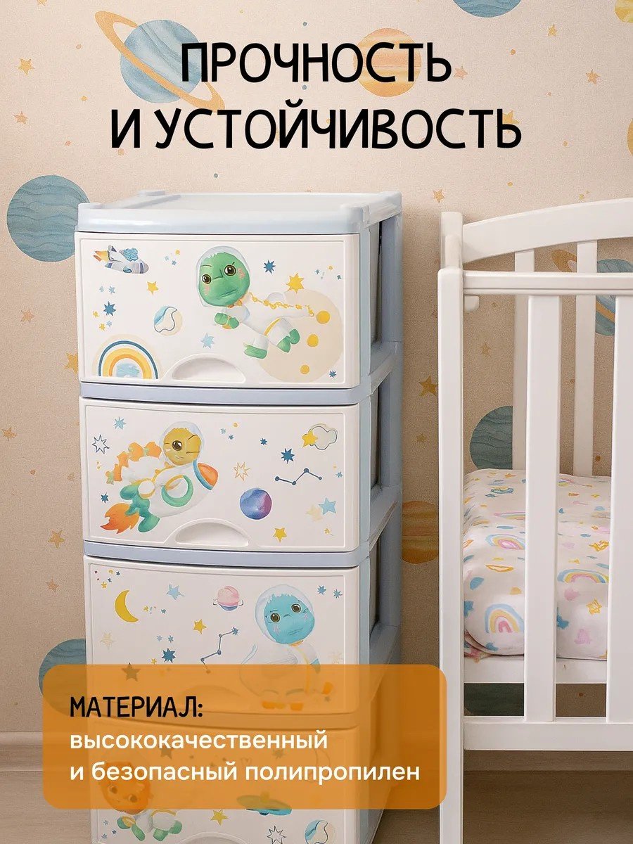 Комод пластиковый 950664982 38х98х48 см купить,NaN