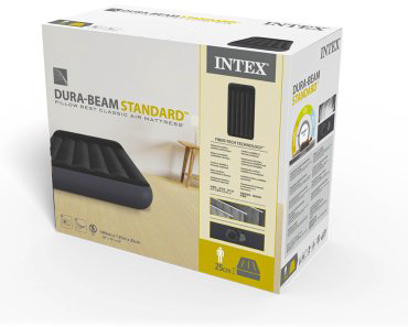 Матрас Intex 64146ND, 191x99x25 см, насос встроенный купить,17857