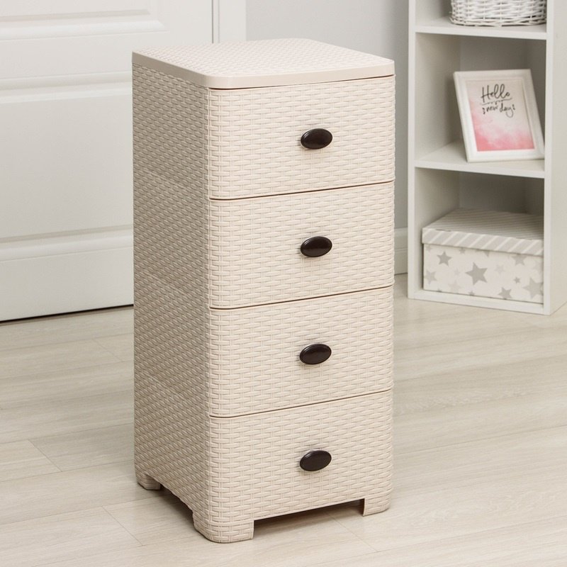 Комод пластиковый LifeGoods.kz LG10222 38х83х36 см купить,NaN