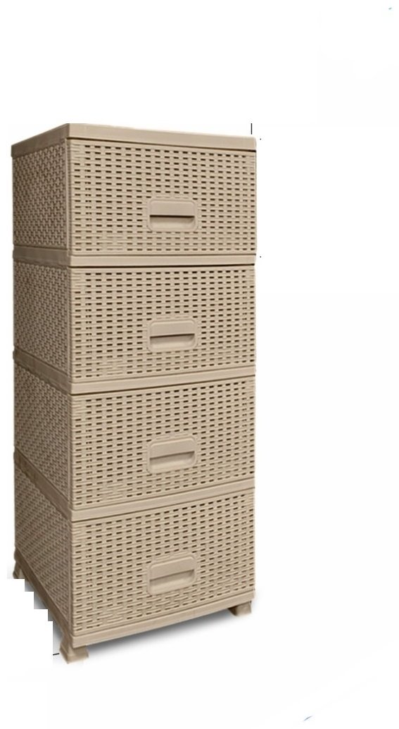 Комод пластиковый Patisson Комод Плетёный 502-1 38х91х23.5 см купить,NaN
