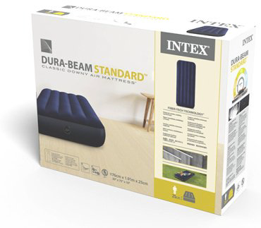 Матрас Intex 64756, 191x76x25 см, насос отсутствует купить,NaN