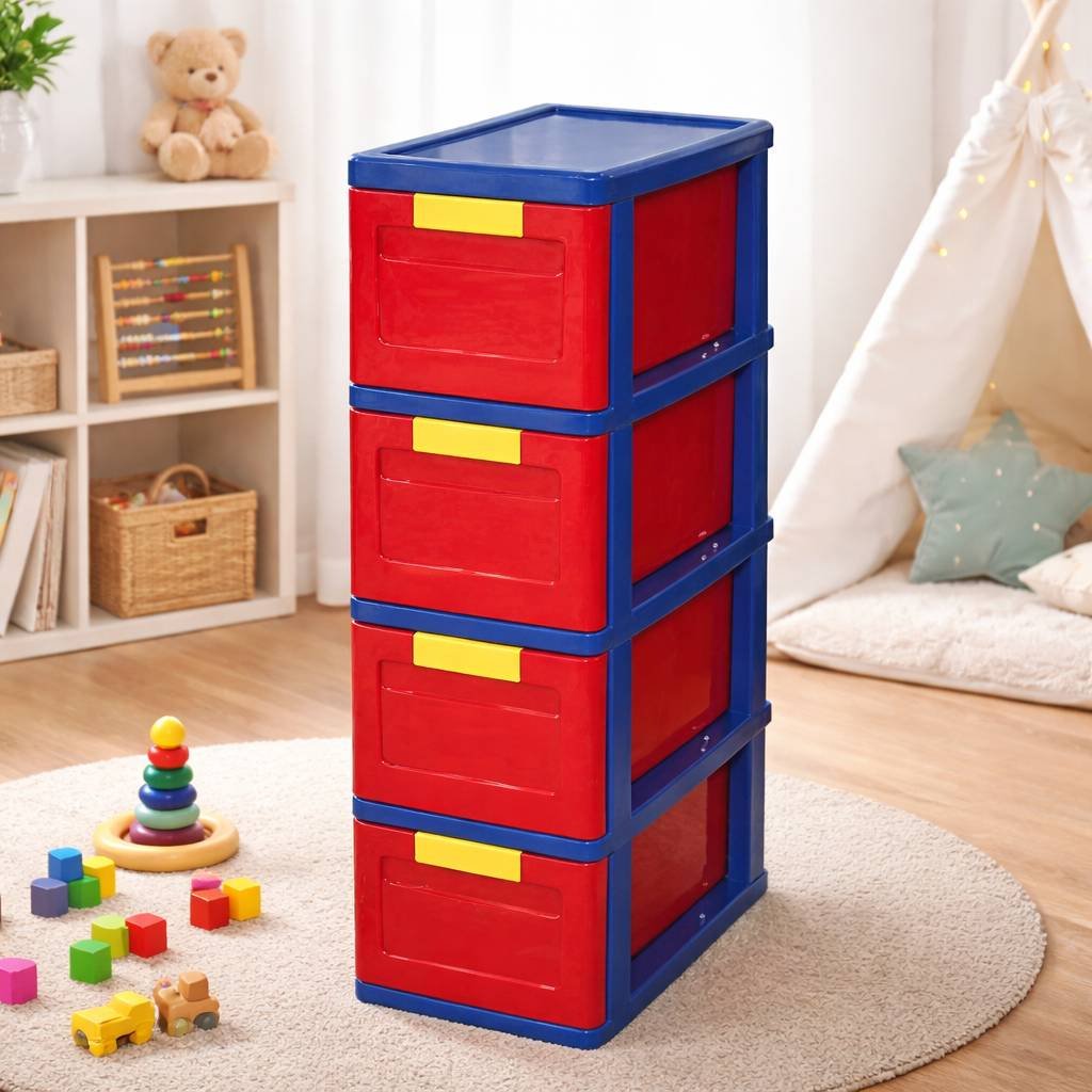 Комод пластиковый LifeGoods.kz LG10084 21х79х47 см купить,NaN