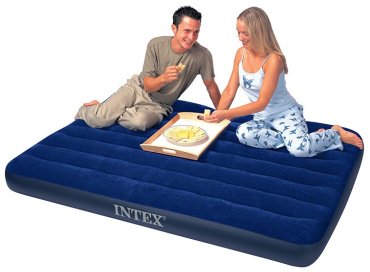 Матрас Intex 6789, 203x183x25 см, насос отсутствует купить,NaN