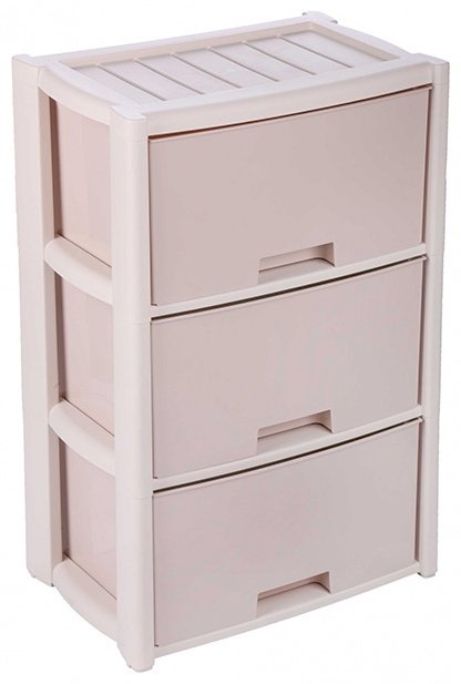 Комод пластиковый ZETA Колорит 47х71х30 см купить,NaN