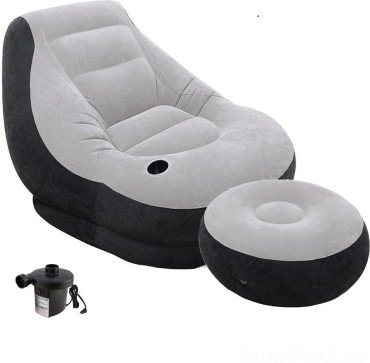 Кресло Intex 68564, 130x99x76 см, насос внешний