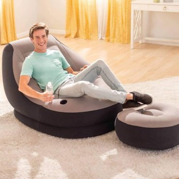 Кресло Intex 68564, 130x99x76 см, насос внешний