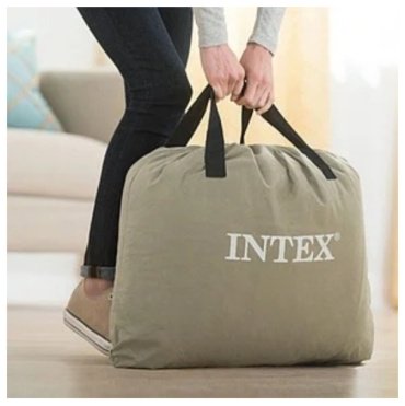Кровать INTEX-LUX 64414ND, 203x152x46 см, насос встроенный купить,35488
