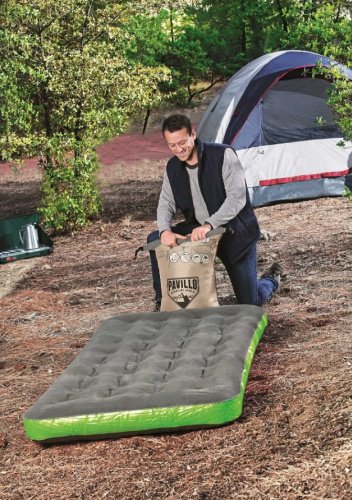 Матрас Bestway Roll & Relax 67619, 188x99x22 см, насос внешний купить,NaN