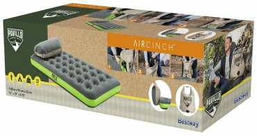 Матрас Bestway Roll & Relax 67619, 188x99x22 см, насос внешний купить,NaN
