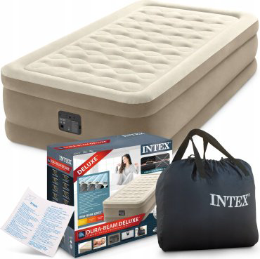 Кровать Intex 64426, 191x99x46 см, насос встроенный купить,NaN