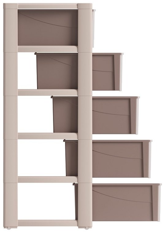 Комод пластиковый Альтернатива М8760 56х100х39 см купить,NaN