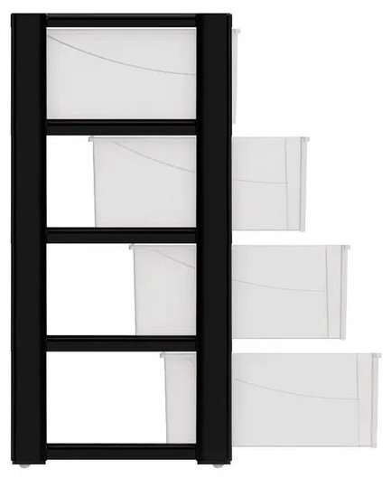 Комод пластиковый 431881636 56х81х39 см купить,NaN