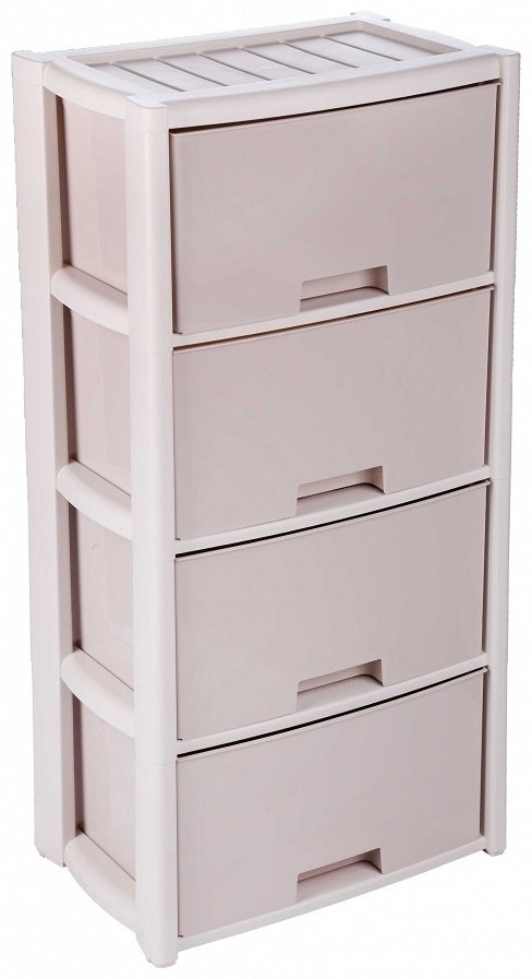 Комод пластиковый Альтернатива Колорит М7834 47.5х94х30 см купить,NaN
