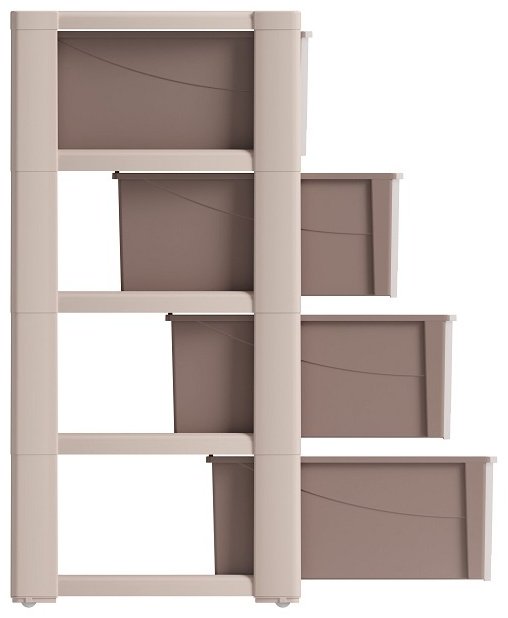 Комод пластиковый Альтернатива М8759 56х81х39 см купить,NaN