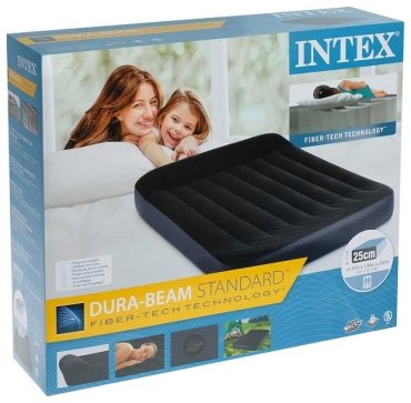 Матрас Intex 64142, 191x137x25 см, насос отсутствует