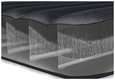 Матрас Intex 64144, 203x183x25 см, насос отсутствует купить,29000
