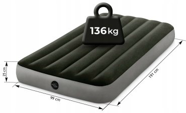 Матрас Intex 64107, 191x99x25 см, насос отсутствует купить,NaN