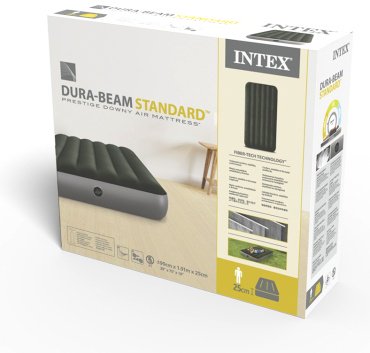 Матрас Intex 64107, 191x99x25 см, насос отсутствует купить,NaN