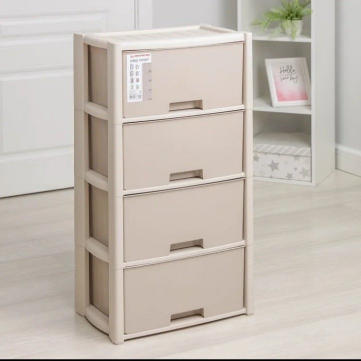 Комод пластиковый Альтернатива Колорит 47.5х94х30 см купить,NaN