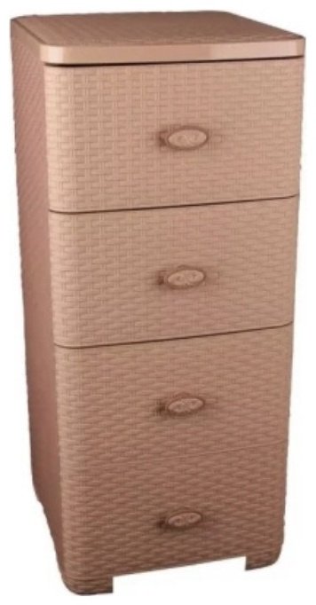 Комод пластиковый Альтернатива М2434 38х83х39 см купить,NaN