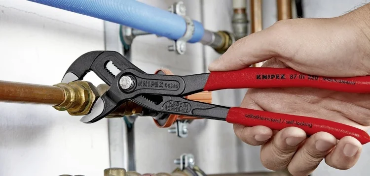 Knipex клещи переставные Cobra 8701250 250 мм