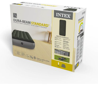 Матрас Intex 64106, 191x76x25 см, насос отсутствует купить,NaN