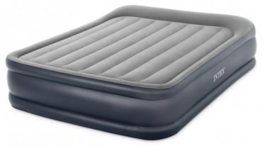 Матрас Intex 64126ND Dura-Beam PLUS, 203x152x46 см, насос встроенный купить,NaN