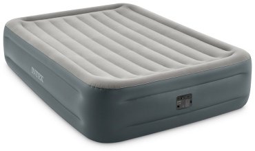 Матрас Intex 64126ND Dura-Beam PLUS, 203x152x46 см, насос встроенный купить,NaN