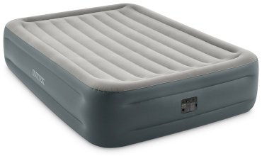 Матрас Intex 64126ND Dura-Beam PLUS, 203x152x46 см, насос встроенный купить,NaN