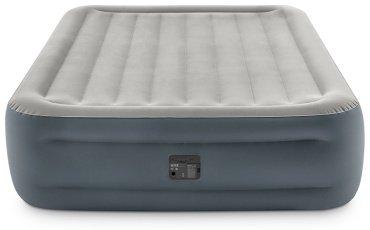 Матрас Intex 64126ND Dura-Beam PLUS, 203x152x46 см, насос встроенный купить,NaN