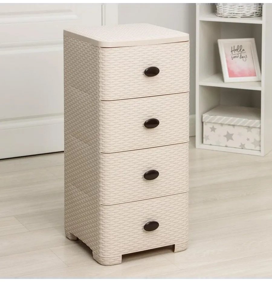Комод пластиковый 340761243 40х60х60 см купить,NaN