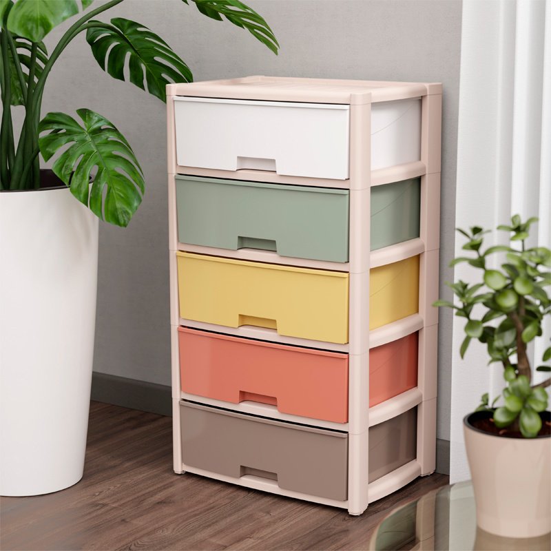 Комод пластиковый Альтернатива Колорит М8823 56х100х39 см купить,NaN