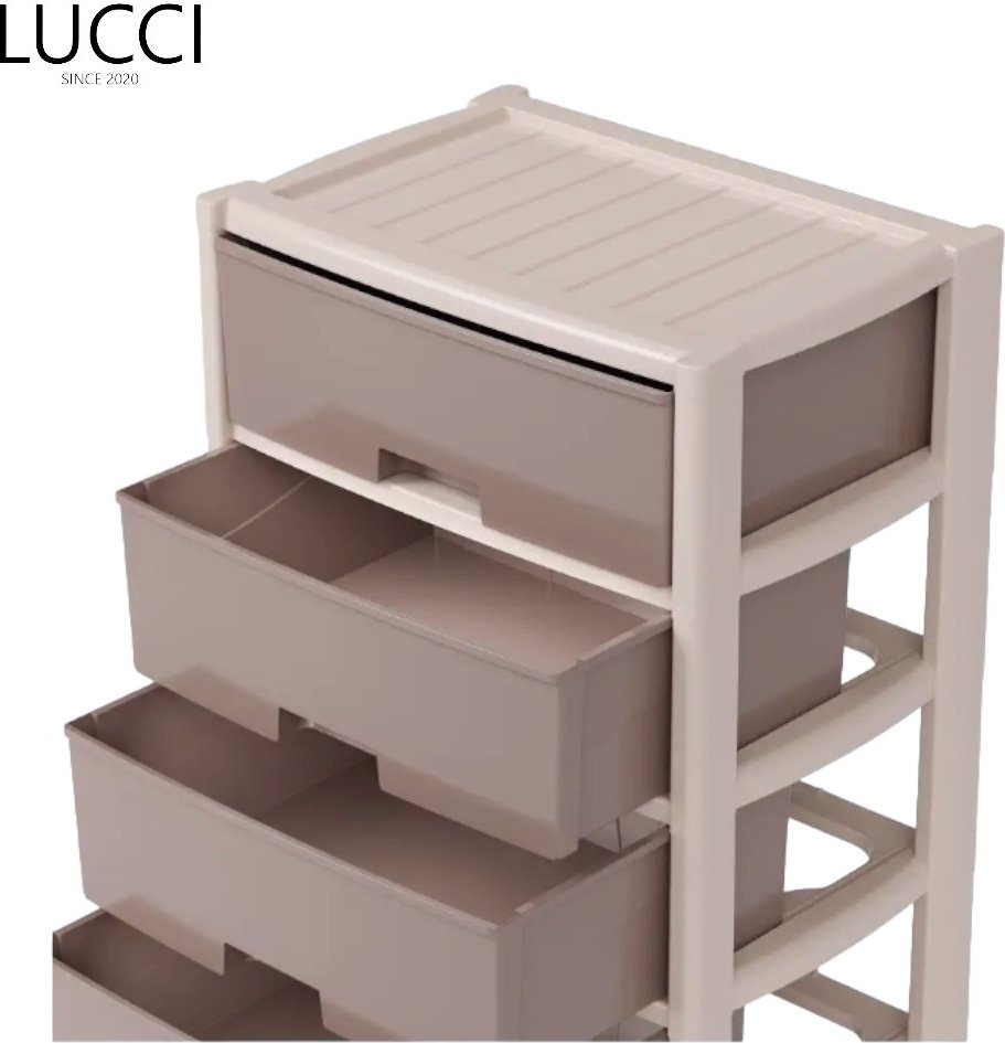 LUCCI 149310815, 56x39x81 см, бежевый, белый купить,NaN