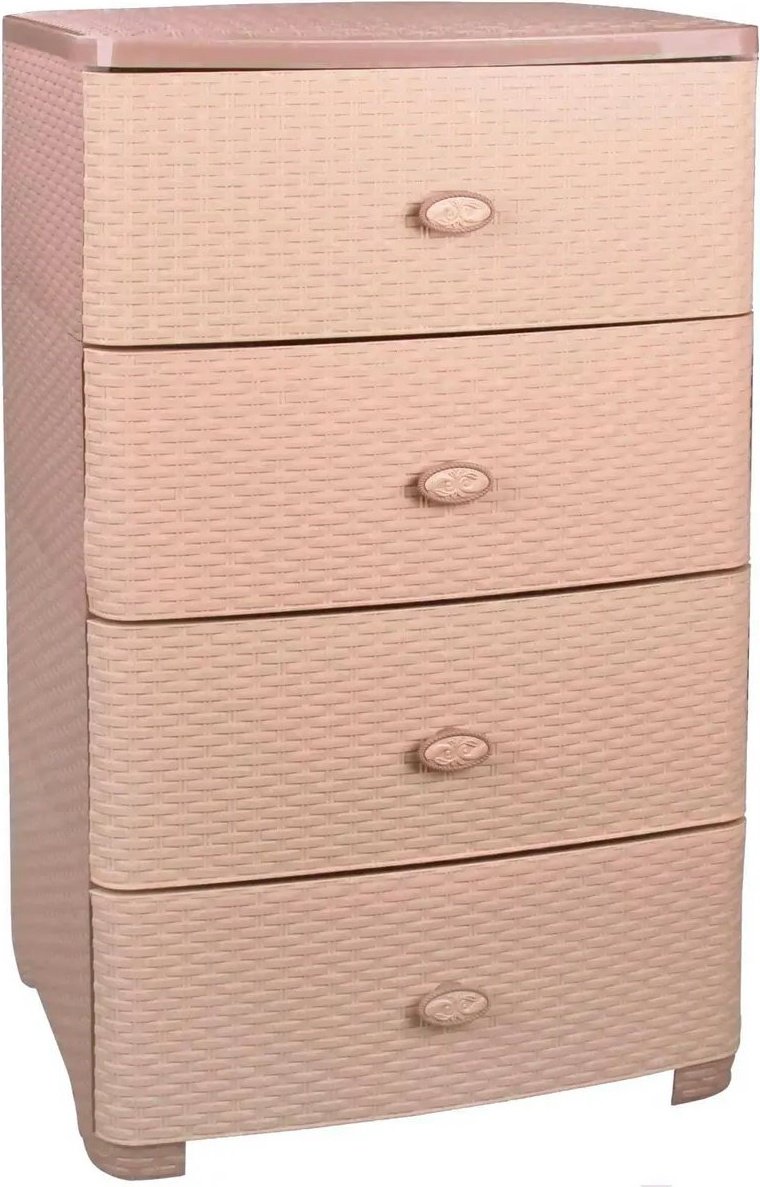 Комод пластиковый Альтернатива 384490824 44.5х87.5х55.5 см купить,NaN
