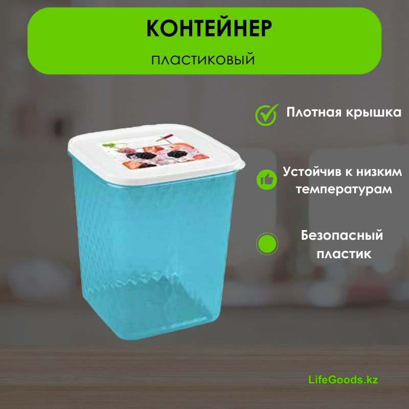 LifeGoods.kz контейнер LG49631 1 шт, пластик купить,NaN
